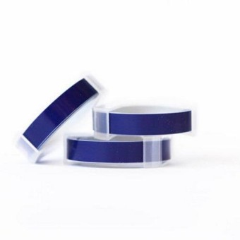 Hard PVC tape - Blue